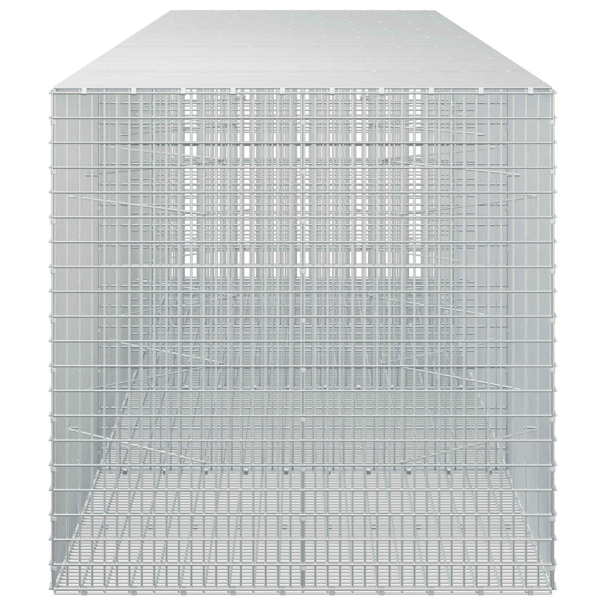 Gabion with 5 mm Wire and 5x2.5 cm Mesh 400x100x100 cm