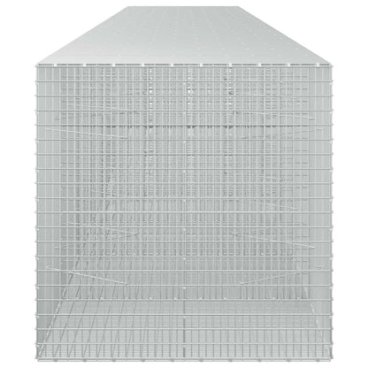 Gabion with 5 mm Wire and 5x2.5 cm Mesh 900x100x100 cm