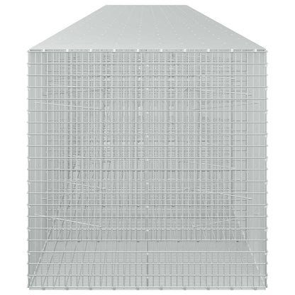 Gabion with 5 mm Wire and 5x2.5 cm Mesh 1050x100x100 cm