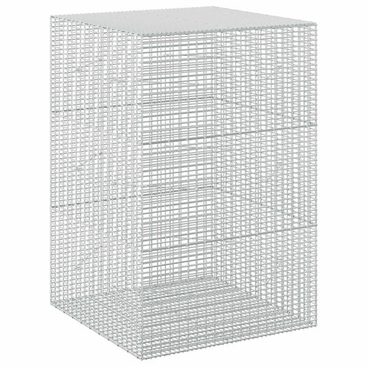 Gabion with 5 mm Wire and 5x2.5 cm Mesh 100x100x150 cm