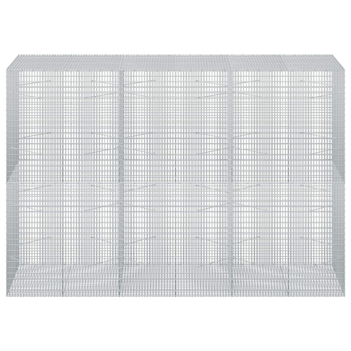 Gabion with 5 mm Wire and 5x2.5 cm Mesh 300x100x200 cm