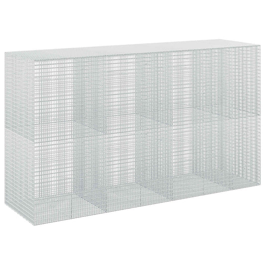 Gabion with 5 mm Wire and 5x2.5 cm Mesh 350x100x200 cm