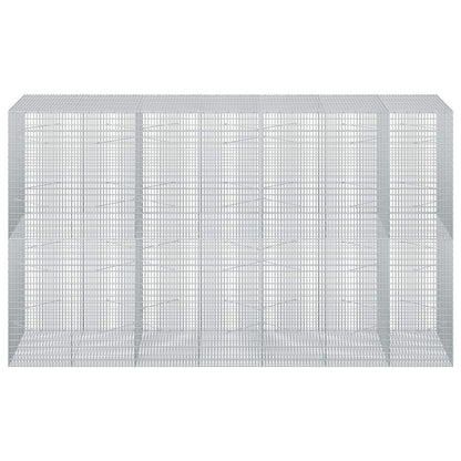 Gabion with 5 mm Wire and 5x2.5 cm Mesh 350x100x200 cm