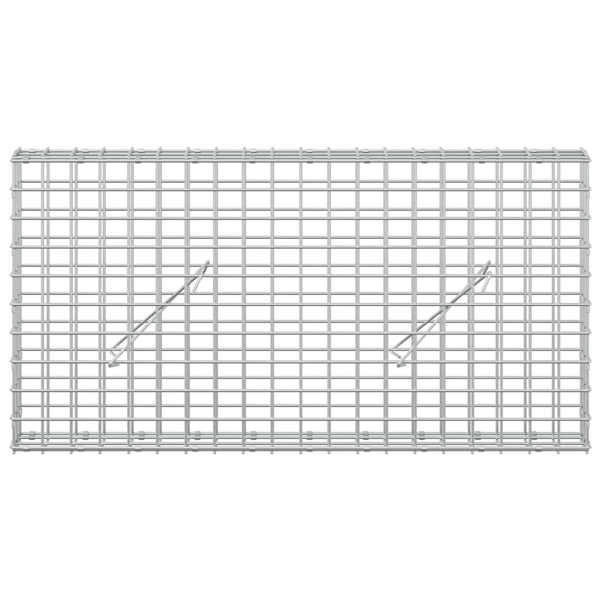 Gabion with 5 mm Wire and 5x5 cm Mesh 100x10x50 cm