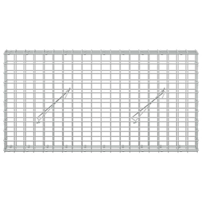 Gabion with 5 mm Wire and 5x5 cm Mesh 100x10x50 cm