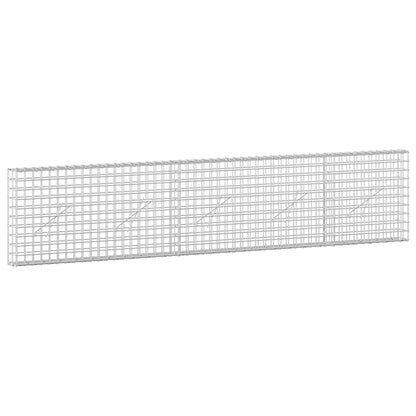 Gabion with 5 mm Wire and 5x5 cm Mesh 250x10x50 cm