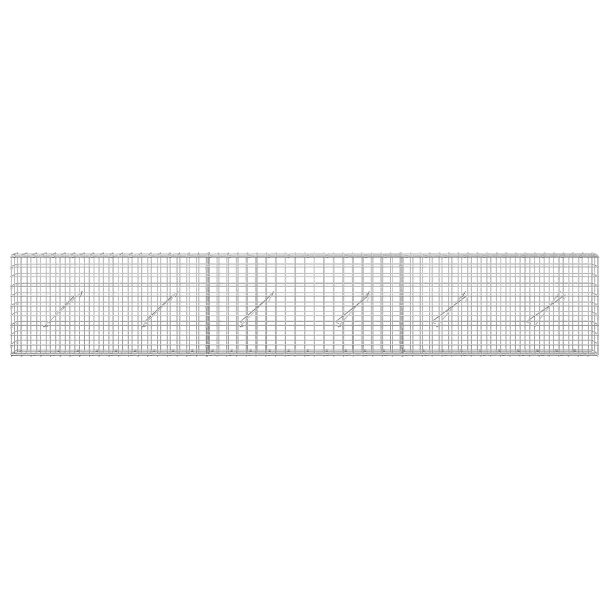 Gabion with 5 mm Wire and 5x5 cm Mesh 300x10x50 cm