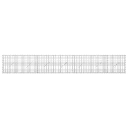 Gabion with 5 mm Wire and 5x5 cm Mesh 350x10x50 cm