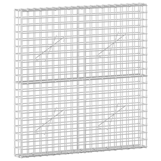 Gabion with 5 mm Wire and 5x5 cm Mesh 100x10x100 cm