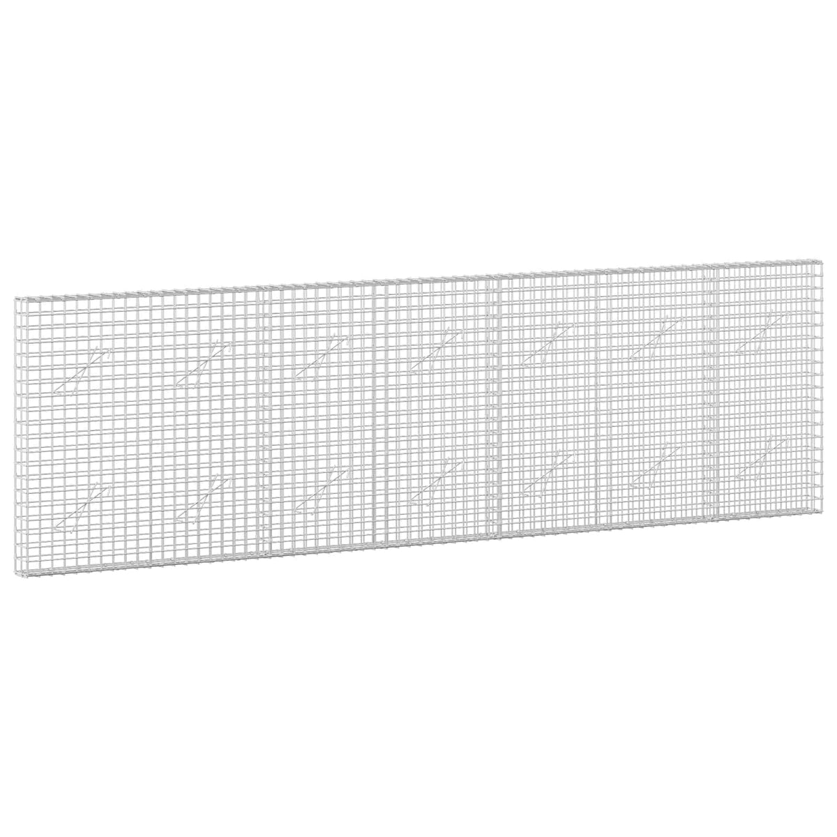 Gabion with 5 mm Wire and 5x5 cm Mesh 350x10x100 cm