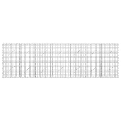 Gabion with 5 mm Wire and 5x5 cm Mesh 350x10x100 cm