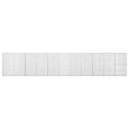 Gabion with 5 mm Wire and 5x5 cm Mesh 550x10x100 cm