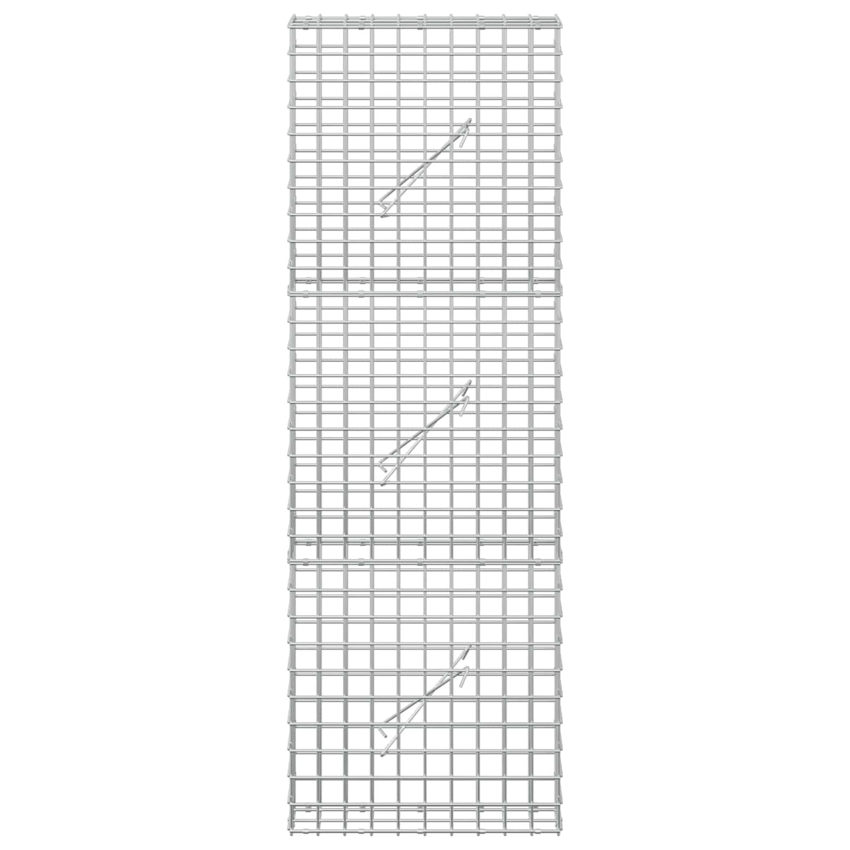 Gabion with 5 mm Wire and 5x5 cm Mesh 50x10x150 cm