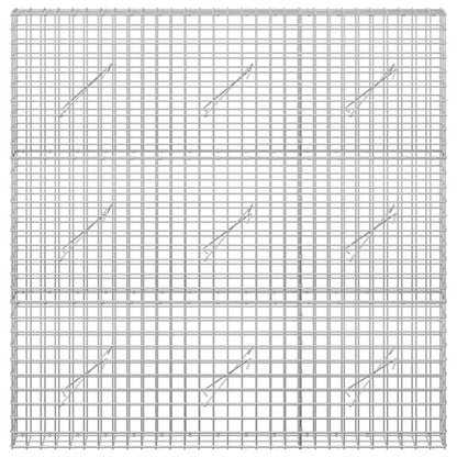 Gabion with 5 mm Wire and 5x5 cm Mesh 150x10x150 cm