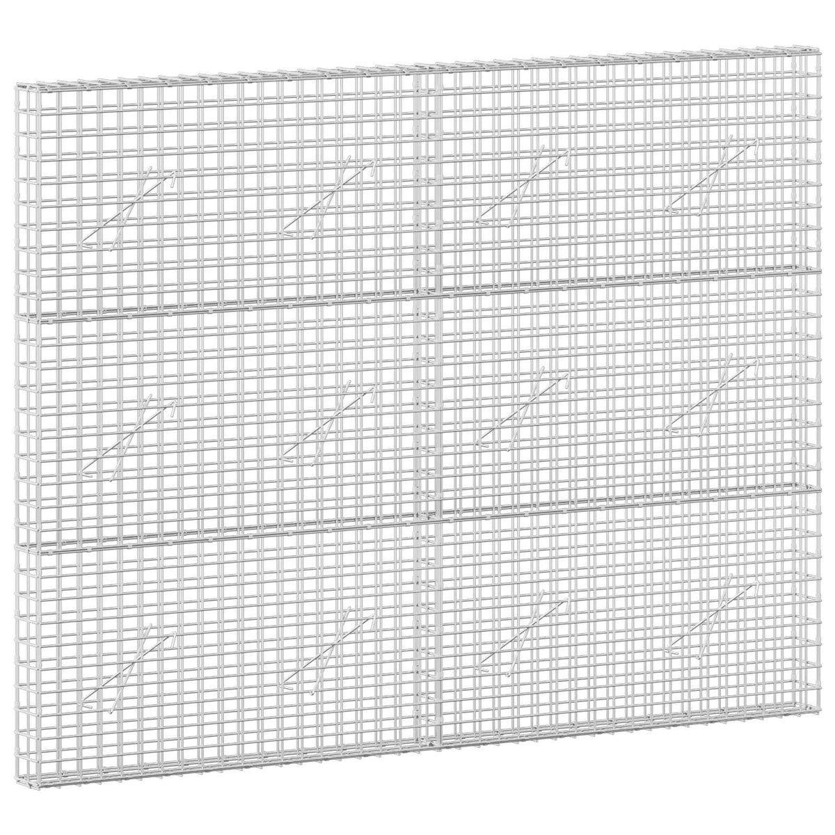 Gabion with 5 mm Wire and 5x5 cm Mesh 200x10x150 cm