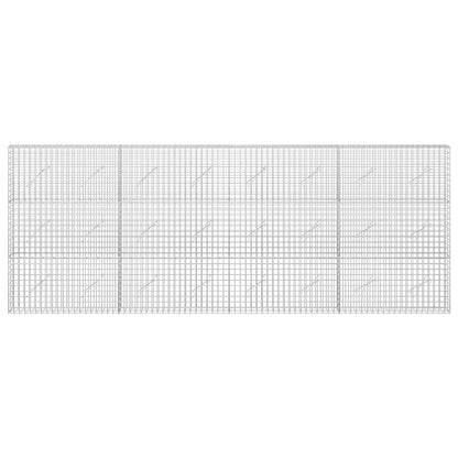 Gabion with 5 mm Wire and 5x5 cm Mesh 400x10x150 cm
