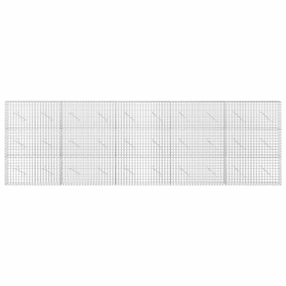 Gabion with 5 mm Wire and 5x5 cm Mesh 500x10x150 cm
