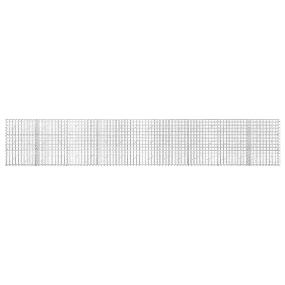 Gabion with 5 mm Wire and 5x5 cm Mesh 900x10x150 cm