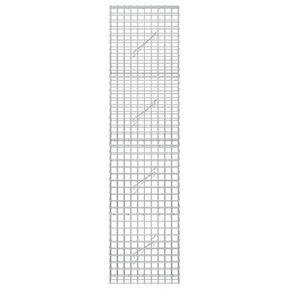Gabion with 5 mm Wire and 5x5 cm Mesh 50x10x200 cm