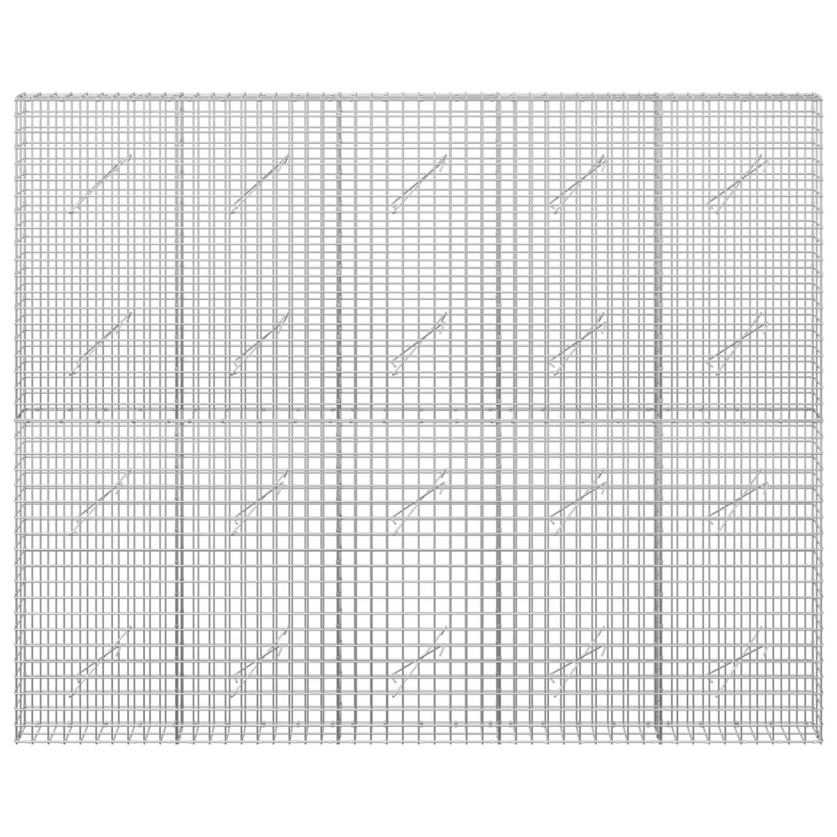 Gabion with 5 mm Wire and 5x5 cm Mesh 250x10x200 cm