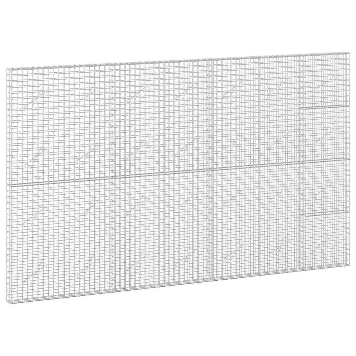 Gabion with 5 mm Wire and 5x5 cm Mesh 350x10x200 cm