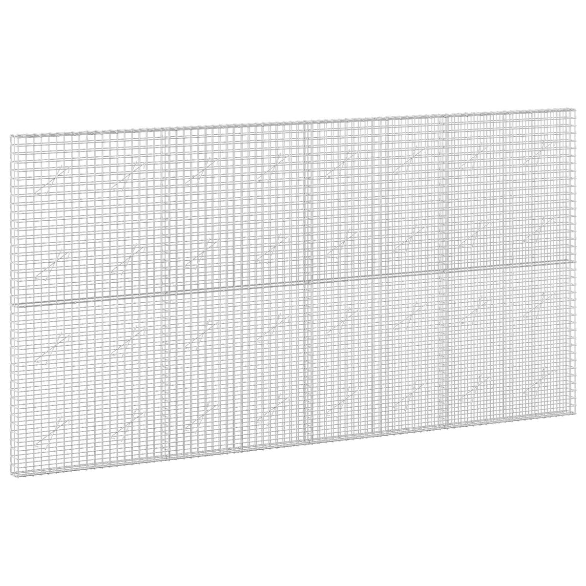 Gabion with 5 mm Wire and 5x5 cm Mesh 400x10x200 cm