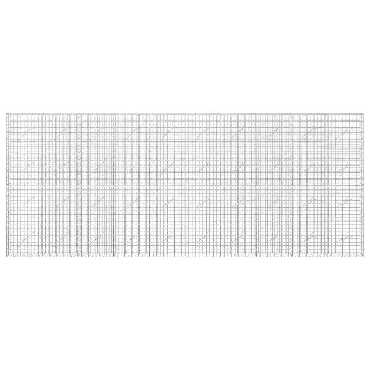 Gabion with 5 mm Wire and 5x5 cm Mesh 500x10x200 cm