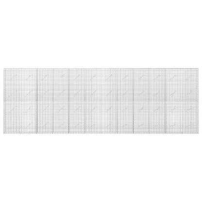 Gabion with 5 mm Wire and 5x5 cm Mesh 600x10x200 cm