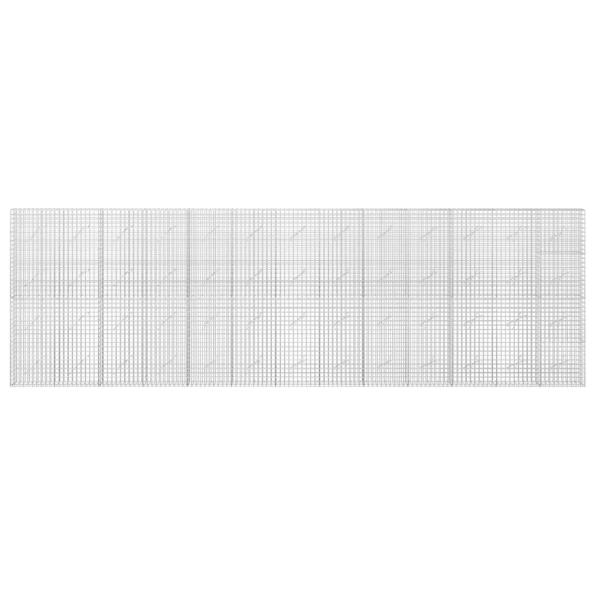 Gabion with 5 mm Wire and 5x5 cm Mesh 650x10x200 cm