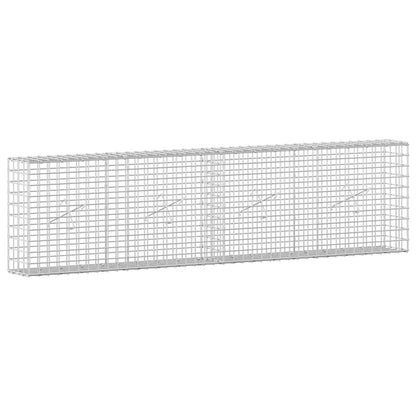 Gabion with 5 mm Wire and 5x5 cm Mesh 200x20x50 cm