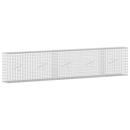 Gabion with 5 mm Wire and 5x5 cm Mesh 250x20x50 cm