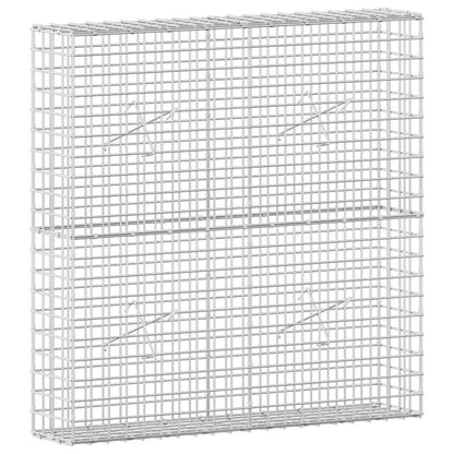 Gabion with 5 mm Wire and 5x5 cm Mesh 100x20x100 cm