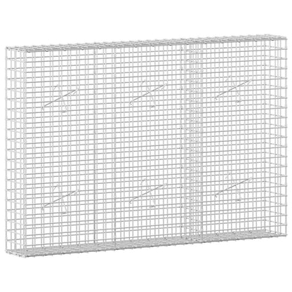 Gabion with 5 mm Wire and 5x5 cm Mesh 150x20x100 cm