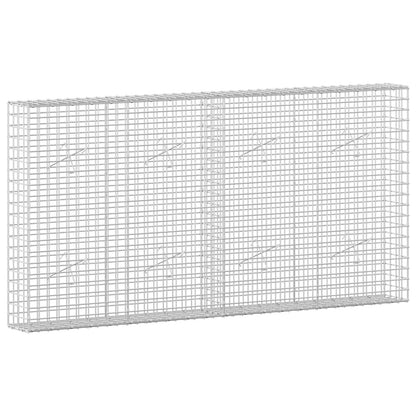 Gabion with 5 mm Wire and 5x5 cm Mesh 200x20x100 cm