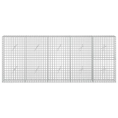 Gabion with 5 mm Wire and 5x5 cm Mesh 250x20x100 cm