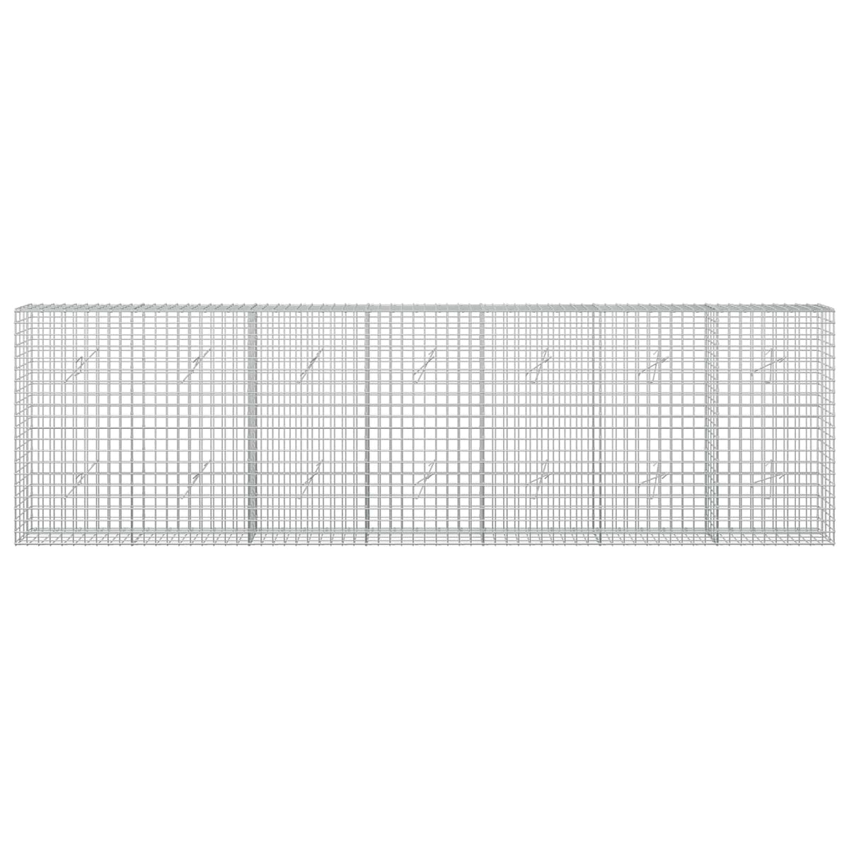 Gabion with 5 mm Wire and 5x5 cm Mesh 350x20x100 cm
