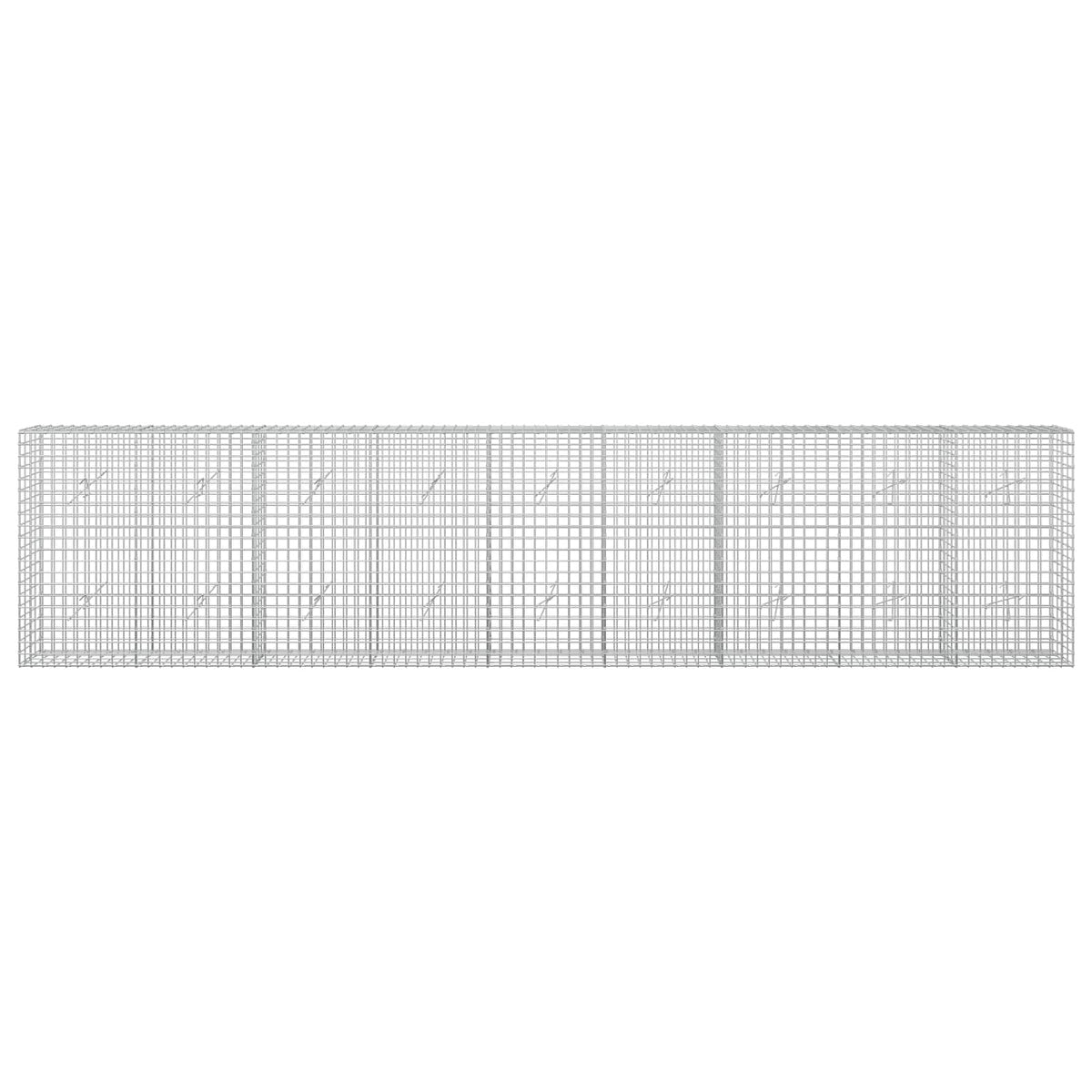 Gabion with 5 mm Wire and 5x5 cm Mesh 450x20x100 cm