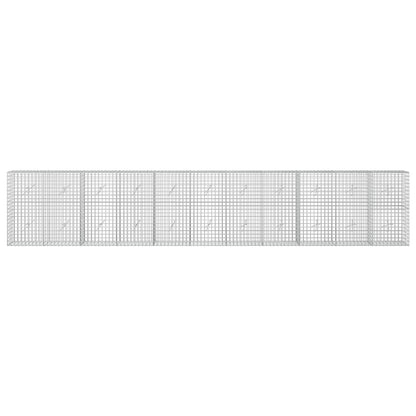 Gabion with 5 mm Wire and 5x5 cm Mesh 550x20x100 cm
