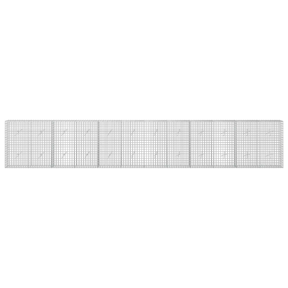 Gabion with 5 mm Wire and 5x5 cm Mesh 600x20x100 cm