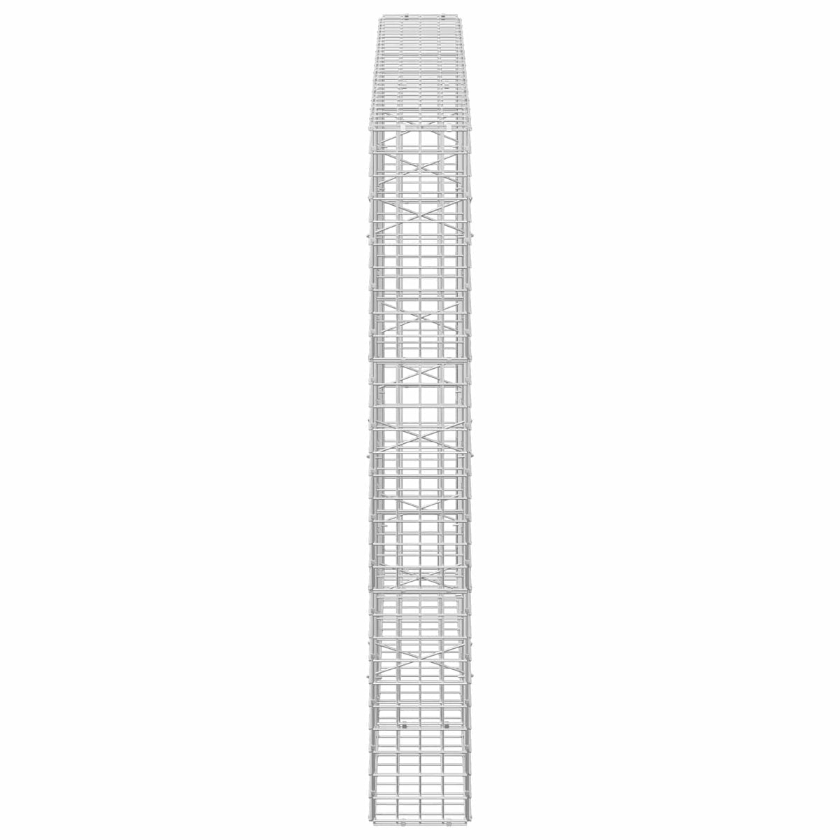 Gabion with 5 mm Wire and 5x5 cm Mesh 150x20x150 cm