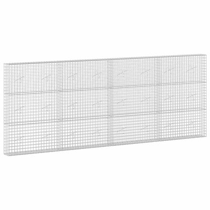 Gabion with 5 mm Wire and 5x5 cm Mesh 400x20x150 cm