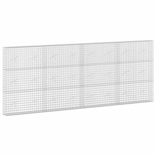 Gabion with 5 mm Wire and 5x5 cm Mesh 400x20x150 cm
