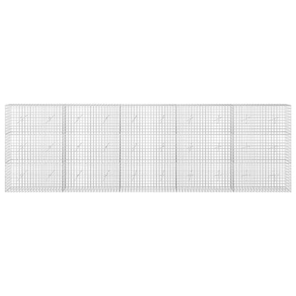 Gabion with 5 mm Wire and 5x5 cm Mesh 500x20x150 cm