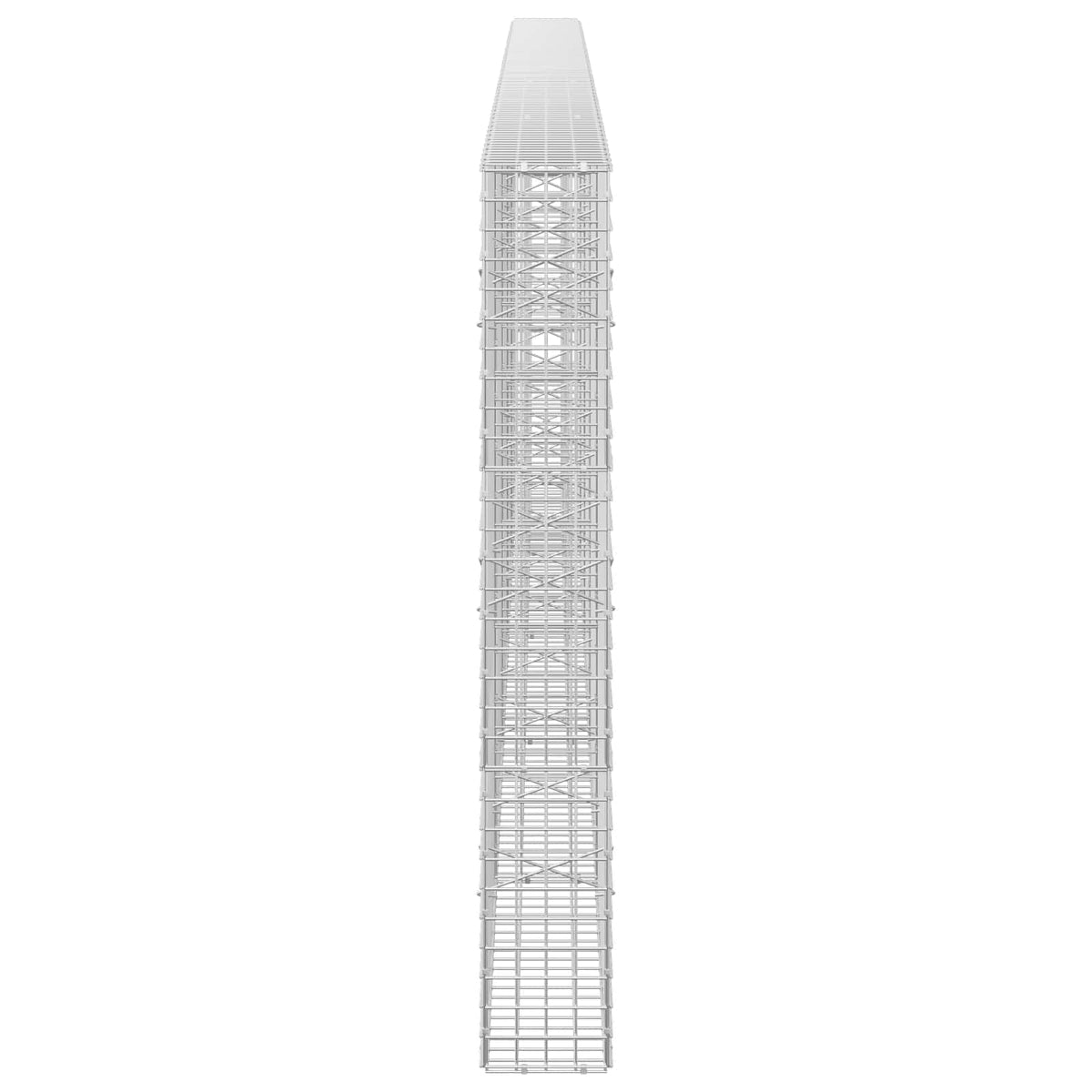 Gabion with 5 mm Wire and 5x5 cm Mesh 500x20x150 cm