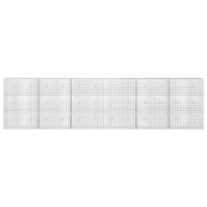 Gabion with 5 mm Wire and 5x5 cm Mesh 600x20x150 cm
