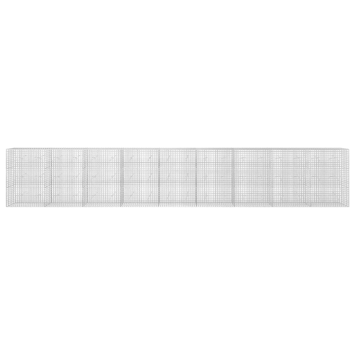 Gabion with 5 mm Wire and 5x5 cm Mesh 900x20x150 cm