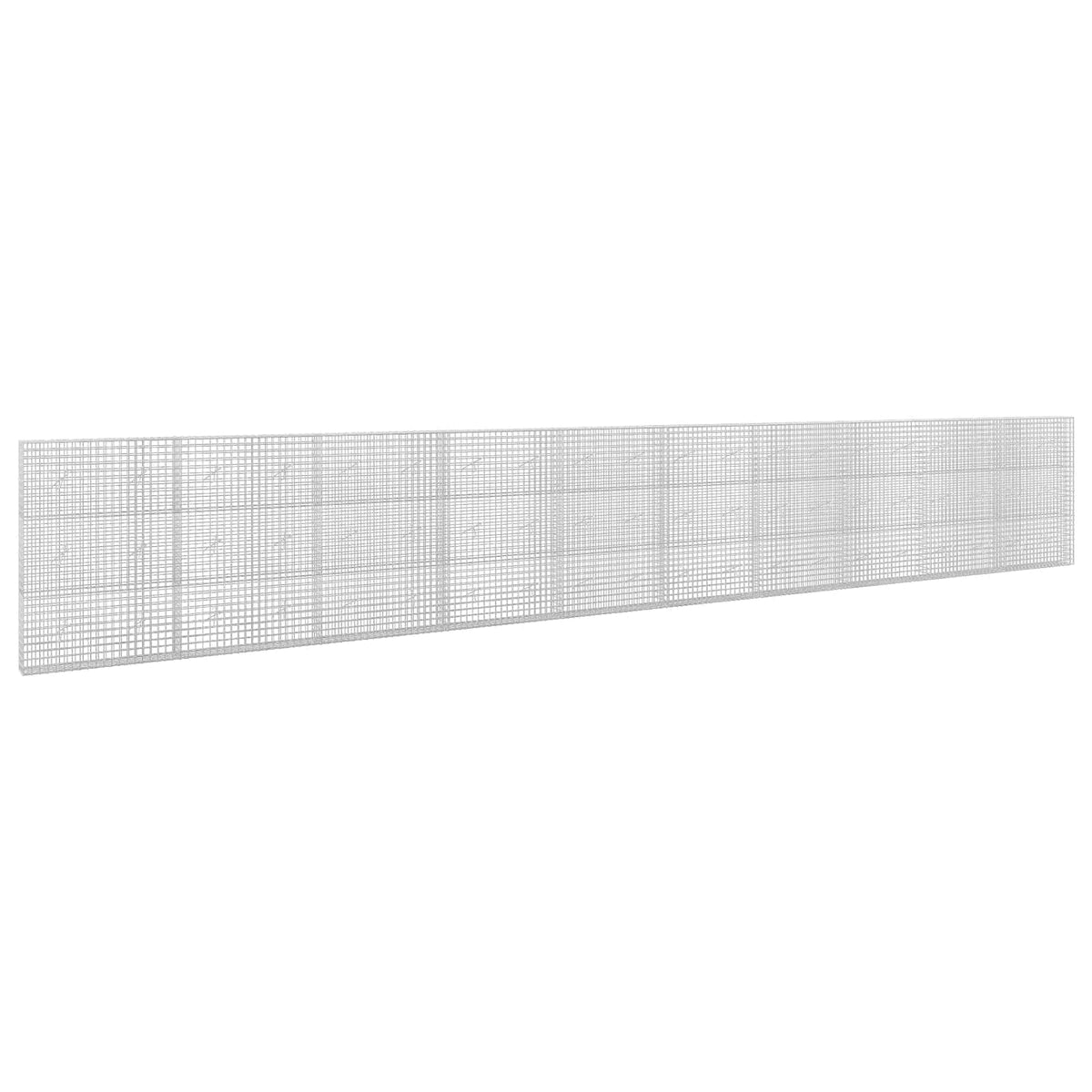 Gabion with 5 mm Wire and 5x5 cm Mesh 1000x20x150 cm