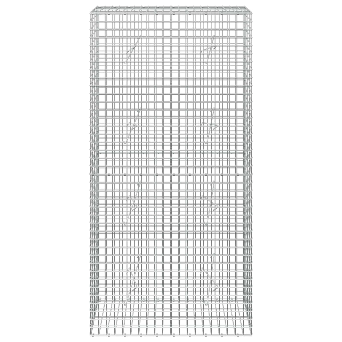 Gabion with 5 mm Wire and 5x5 cm Mesh 100x20x200 cm