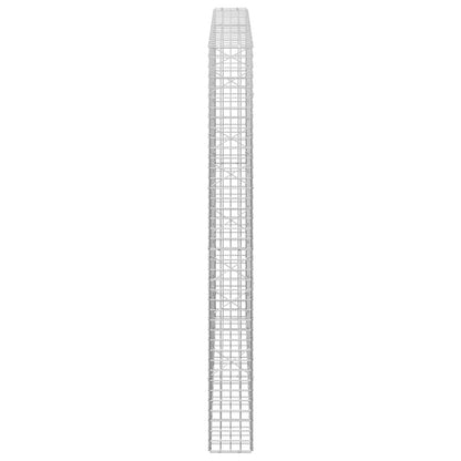 Gabion with 5 mm Wire and 5x5 cm Mesh 100x20x200 cm