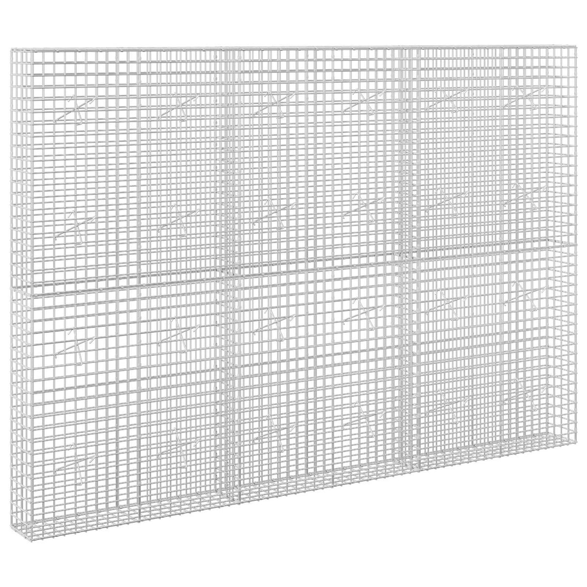 Gabion with 5 mm Wire and 5x5 cm Mesh 300x20x200 cm